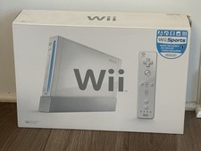 Nintendo Wii White Console Empty Box, BOX ONLY w/ Tray Inserts - See Pics