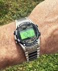 Vintage 2002 Timex Atlantis 100 IMMACULATE! Indiglo 100m Stainless Bracelet
