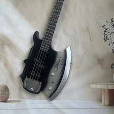Ship US Axe Bass Gene Simmons Electric Guitar Rosewood Fingerboard 21frets