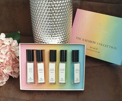 Georg Stiels The Rainbow Collection Damen Parfum Set Natural Spray 5 x 15 ml NEU