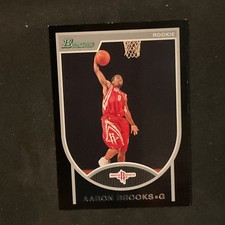 2007-08 Aaron Brooks, Bowman, Rookie, Numbered 0185/2999