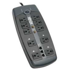 Tripp Lite By Eaton Tlp1008Teltv 10-Ac Outlet, Telco, And Coax 3,345 Joules Pro