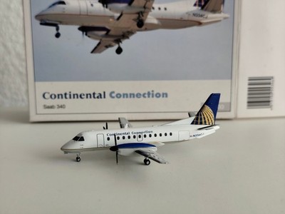 Herpa Wings Continental Connection Saab 340 N356CJ 553469 1:200