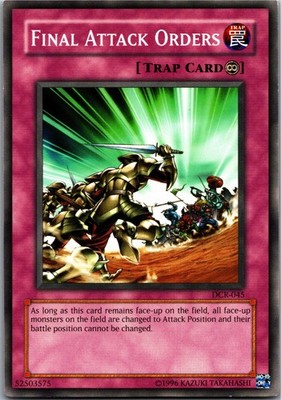 Final Attack Orders Common Dark Crisis DCR-045 HP/DMG