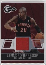 2010-11 Totally Certified Red Materials 195/249 Leandro Barbosa #109 0qr0