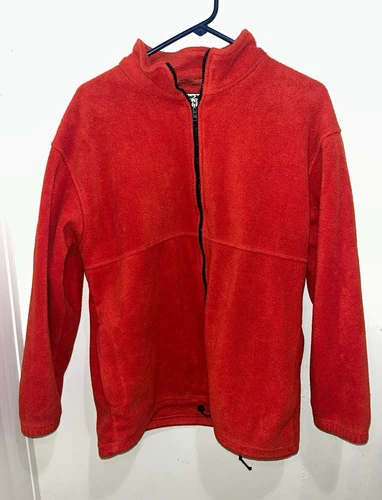 Alpine-Tek by Palmetto's Men's Red Full Zip Fleece Jacket M Stand-Up Mid - product listing photo