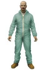 Mezco Toys Breaking Bad: Green Haz-Mat Suit Walter 6 Figure, White
