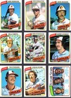 1980 Topps BALTIMORE ORIOLES Team Set (25 cards) — photo 3
