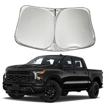 Car Windshield Sun Shade Sunshade Compatible with Chevy/Chevrolet Silverado