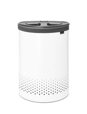 Brabantia Laundry Bin (White) - 55 Litre