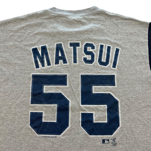Maglia vintage Lee Sport anni 2000 New York Yankees Hideki Matsui numero 55 taglia XL - Foto 5 di 10