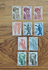 French Cameroun Cultural Stamps MH. Free UK Postage