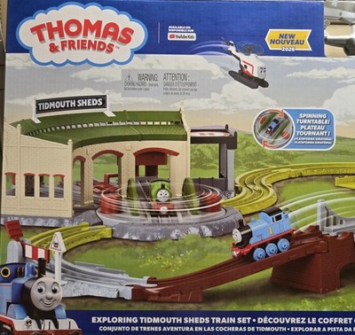 トーマス 2026 THOMAS & FRIENDS EXPLORING TIDMOUTH SHEDS TRAIN SET | eBay