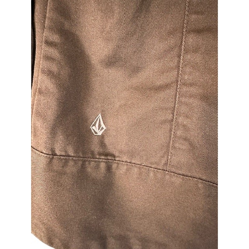 Volcom Brown Basic Zipper Sleeves Simple Full Zip… - image 10