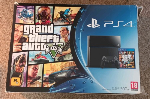 Sony Playstation 4 OVP Konsole & Controller funktioniert aber hat Sticky Disc Laufwerk