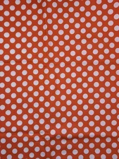 Michael Miller Fabrics Orange Ta Dot CX1492 1 Yard 44" Cotton