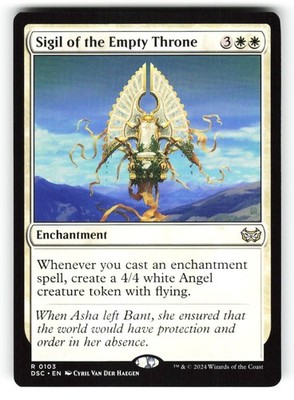 Sigil Of The Empty Throne #103 (NM) (DSC) (Non-Foil) MTG Magic