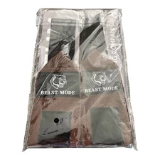 Teceum Beast Mode 18" Power Weight Lifting Wraps,  Brown - Brand New Gym Strap