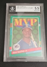 1991 Donruss - Ken Griffey Jr #392 No Yellow Stripes on Right Side