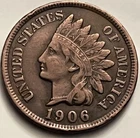 1906 Indian Head Cent - Exceptional Detail - Sharp IHC JC1639