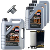 MotoröL Filter Set Top Tec 4210 0W-30 8 Liter + Schraube FüR BMW X3 3Er 6Er X5
