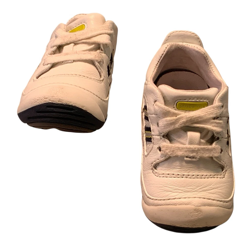 Zapatilla deportiva Stride Rite unisex movimiento suave scooter talla 2,5 W blanca niño 2025955 Foto 2 de 4