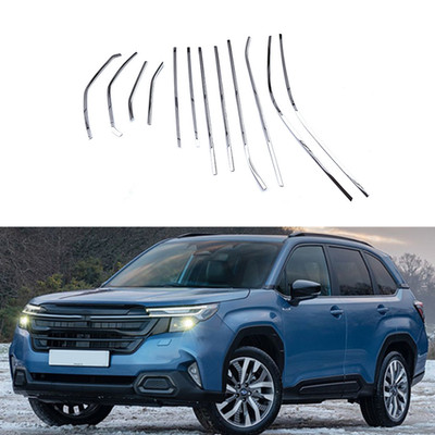 For Subaru Forester 2025 2026 Windows Frame Sill Molding Cover Trims Stainless