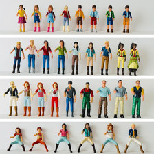 Schleich bewegliche Menschen Mädchen Junge Frau Mann Reiter Bauer Person Figuren