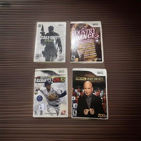 Nintendo Wii Console Bundle with Lot Of 11 Games  W/ Accessories ~ READ~ (VIDEO)