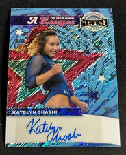 KATELYN OHASHI 2025 LEAF METAL WOMEN OF SPORT BLUE PRIZM 3/5 AUTO 🔥🔥