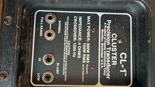 Vintage Peavey CL-1 Cluster Precision Transducer Crossover 2 Working 1