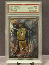 Kobe Bryant [w Coating] #74 Prices [Rookie] | 1996 Finest