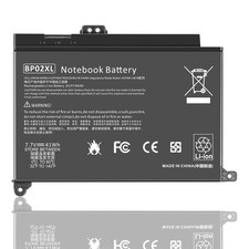 BP02XL Battery for HP Pavilion PC 15 Series 15-AU010WM 15-AU123CL 15-AW053NR New