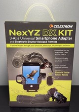 Celestron NexYZ 3-Axis Universal Smartphone Adapter Kit Bluetooth Shutter Remote