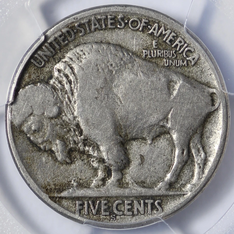 1924-S Buffalo Nickel PCGS G06 G6 JYNJ - Image 3 of 3