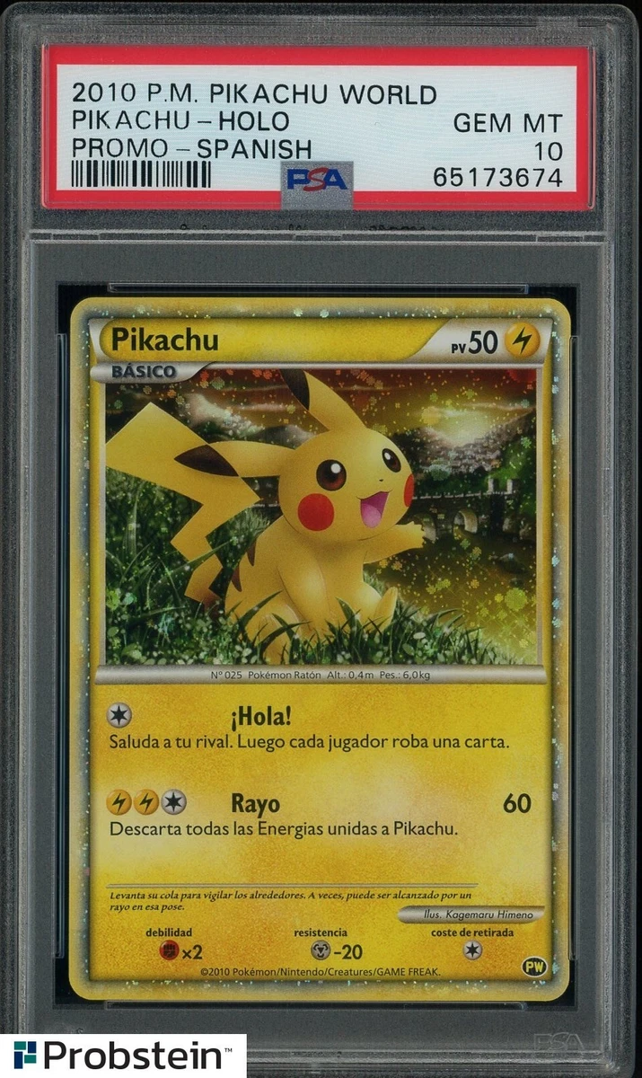 M*S様 ピカチュウ ワールド スペイン Spanish PSA9 Pikachu Pokémon TCG Individual Collectible Card Game Cards in