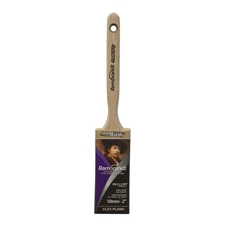 ArroWorthy 6410-2 Rembrandt Flat Polyester Blended Wood Sash Paint Brush 2 in.