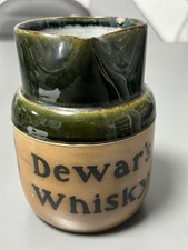 Royal Doulton Lambeth Werbung Scottish DEWARS WHISKY Steinzeug Pub Wasserkrug