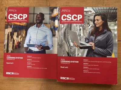 2025 APICS ASCM CSCP Learning System v5.3 Books 1 & 2 Physical Books
