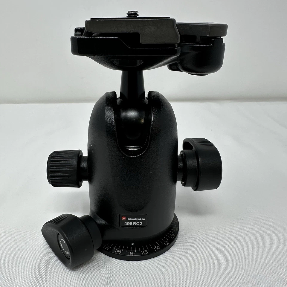 Manfrotto 498RC2 Midi Cabezal de Bola con RC2 Liberación Rápida y Estuche Lógico Estuche Acolchado Estuche Foto 2 de 4
