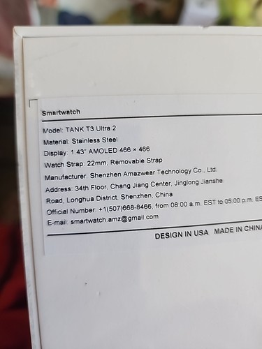 MONTRE CONNECTÉE MILITAIRE T3 ULTRA 2 AJOUT SPÉCIAL. Marque Kospet - Photo 4 sur 4