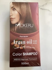 NIB MOKERU PROFESSIONAL ARGAN OIL HAIR DYE Cherry Brown 05