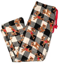 Rudolph The Red Nosed Reindeer Pajama Pants Adult Size Small 