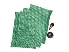 DRAIN PLUG & GASKET, WRENCH & 4 TOWELS FOR PAR AIDE GOLF BALL WASHERS
