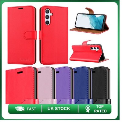 Für Samsung Galaxy A27 Handyhülle Leder Flip Gel Karten Wallet Book Case