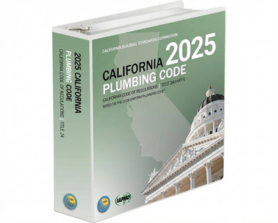2025 California PLUMBING code