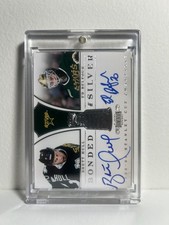 2010-11 Panini Dominion #’d /25 Brett Hull & Ed Belfour Dual Auto Bonded Silver