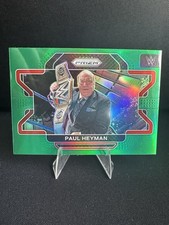 2022 Panini Prizm WWE - Paul Heyman #55 Green Prizm