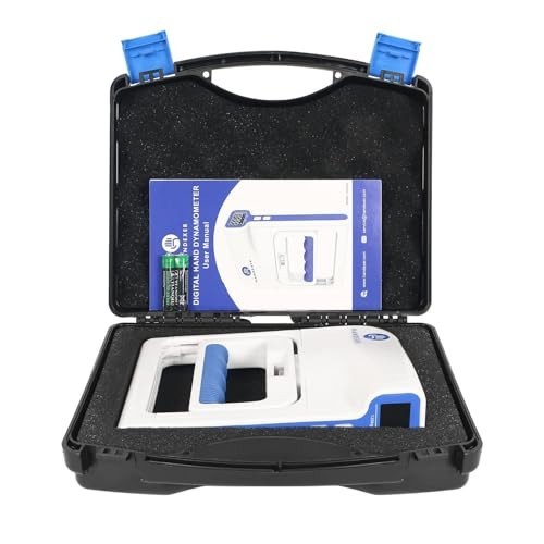 Grip Strength Tester 265lb/120kg, Digital Hand Dynamometer FDA Registered with B