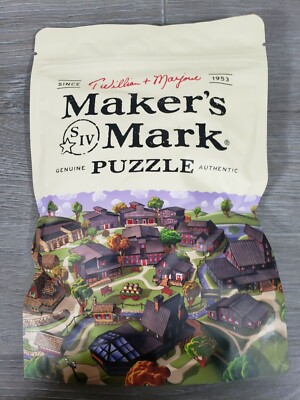 NEW Makers Mark Puzzle 2021 Ambassadors Gift  Bourbon Whiskey Distillery